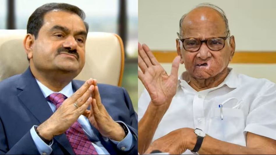 शरद पवार से अडानी ने की मुलाकात